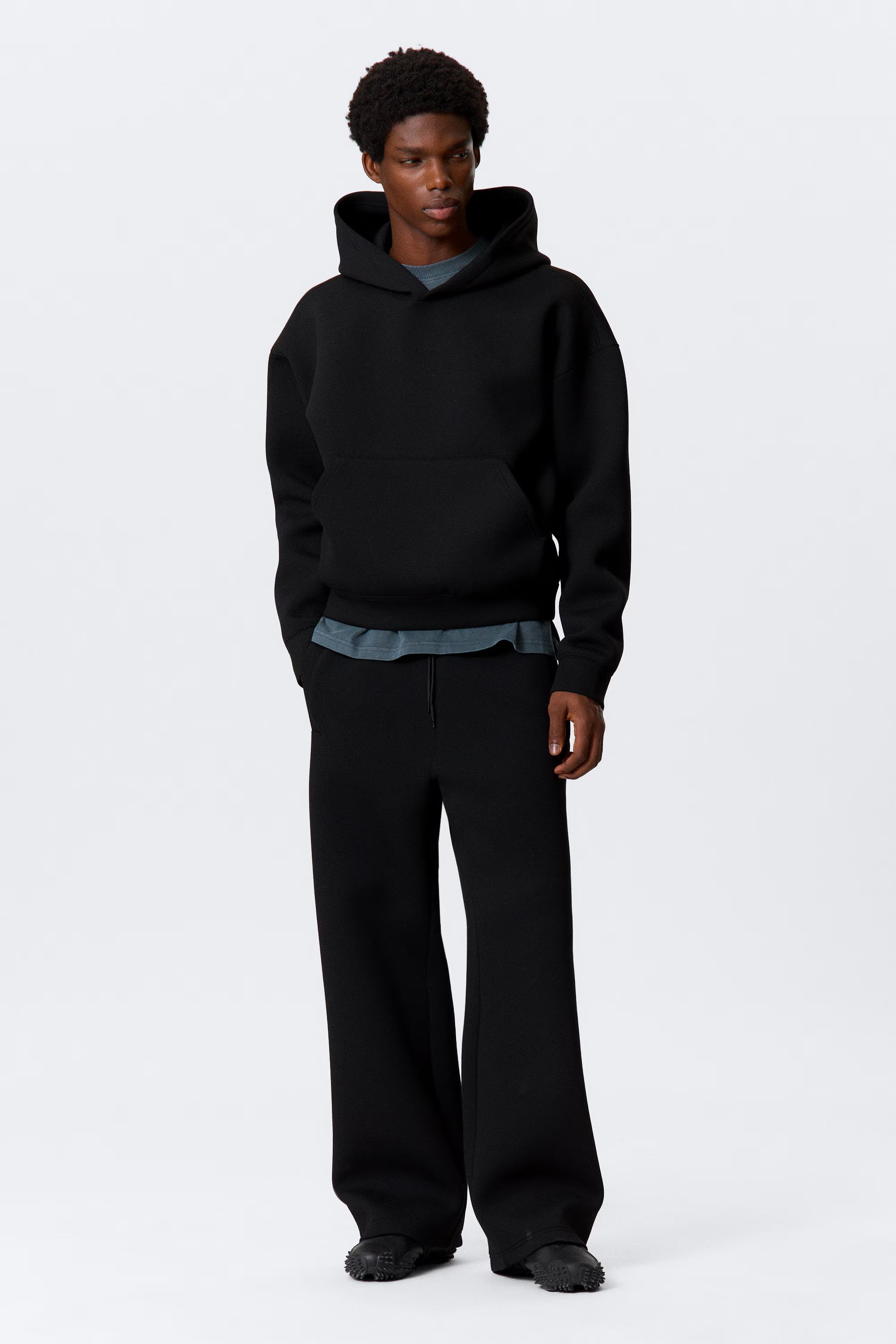 CLUB NINETY HOODIE & PANTS BLACK