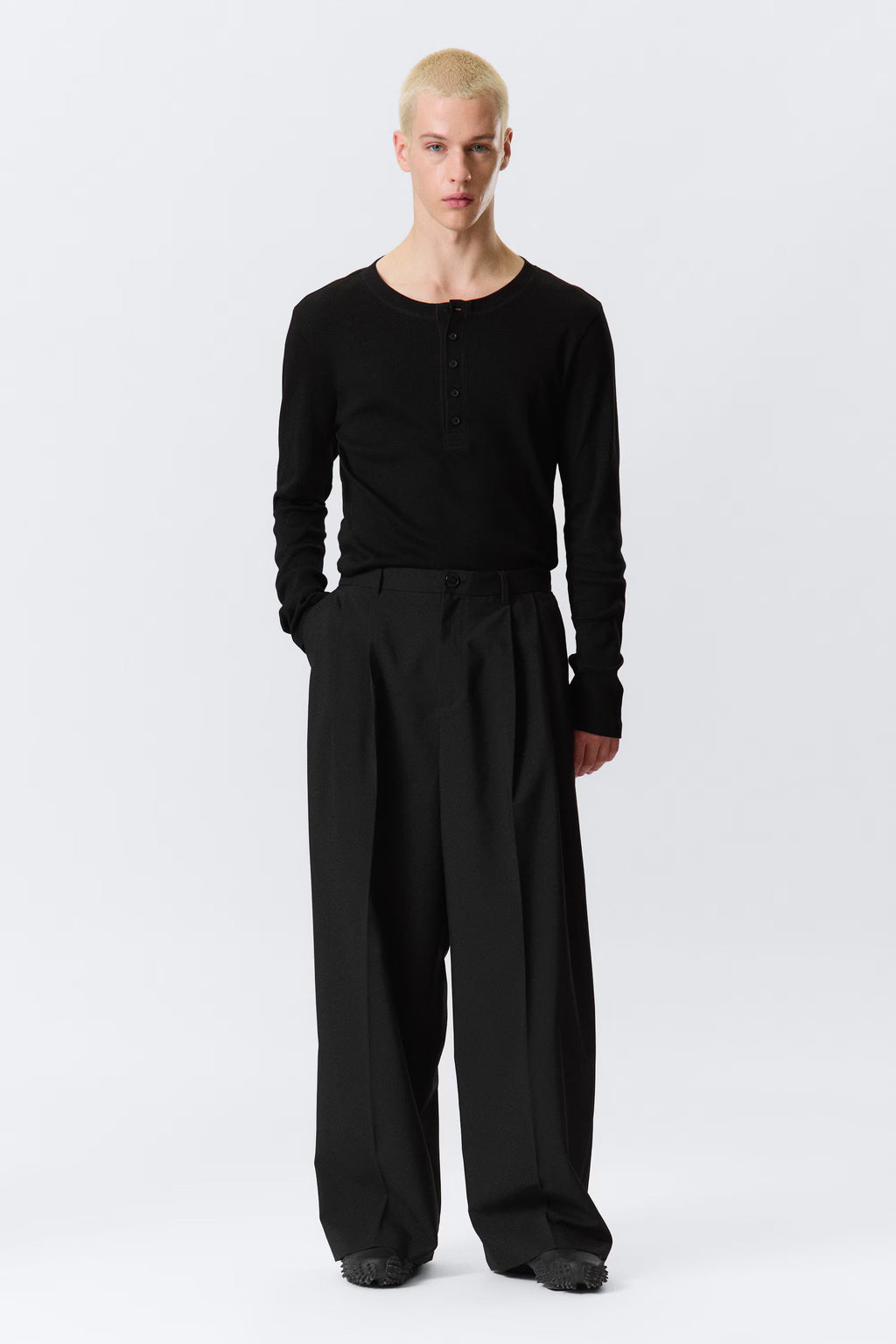 Club Ninety Loose Suit Trousers