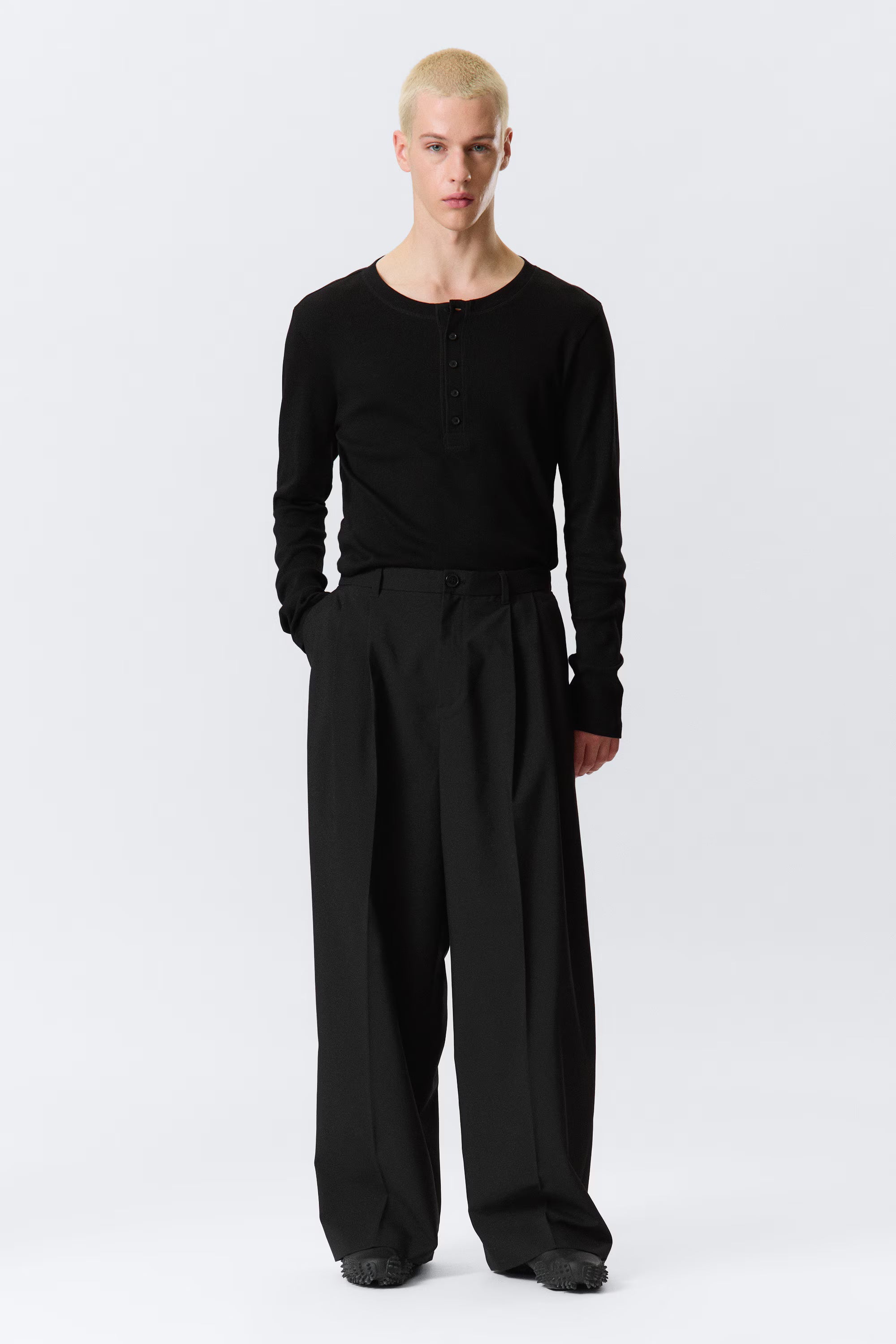 Club Ninety Loose Suit Trousers
