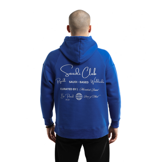 hoodie Saudi Club Black | Marrakesh Brand