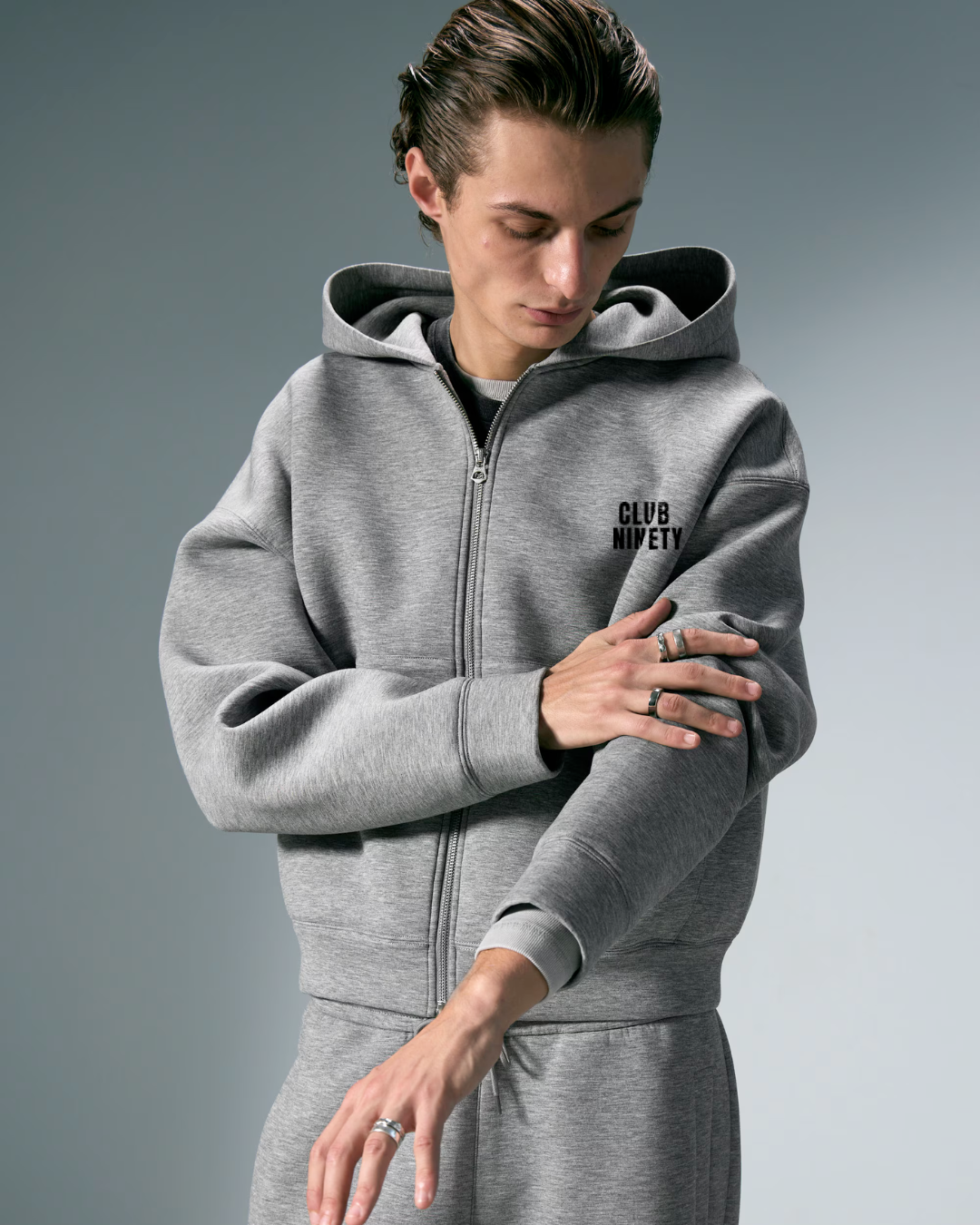 CLUB NINETY ZIP HOODIE