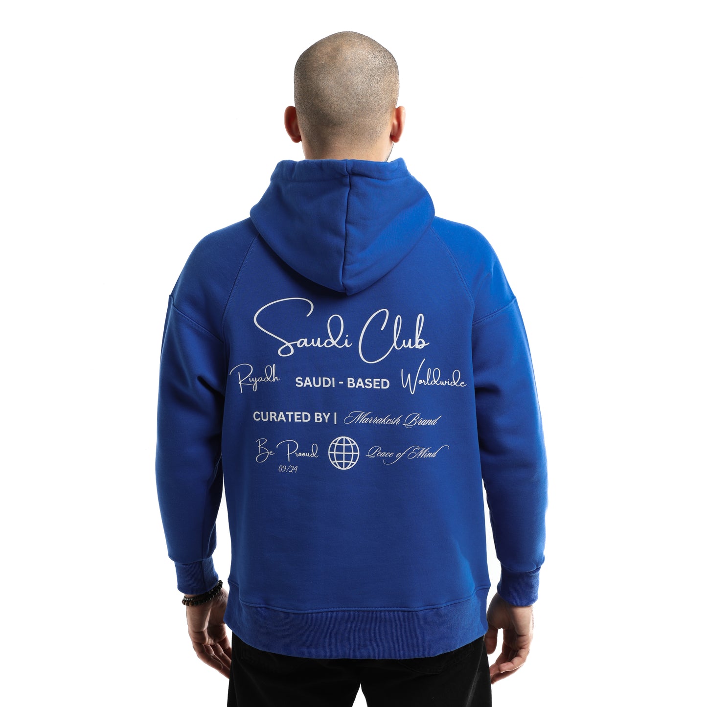 Saudi Club hoodie Blue | Marrakesh Brand