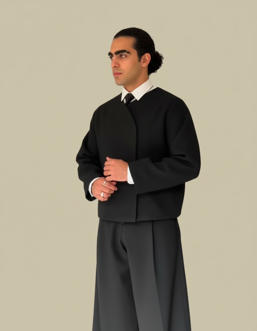 Old Money Classic Jacket - Black