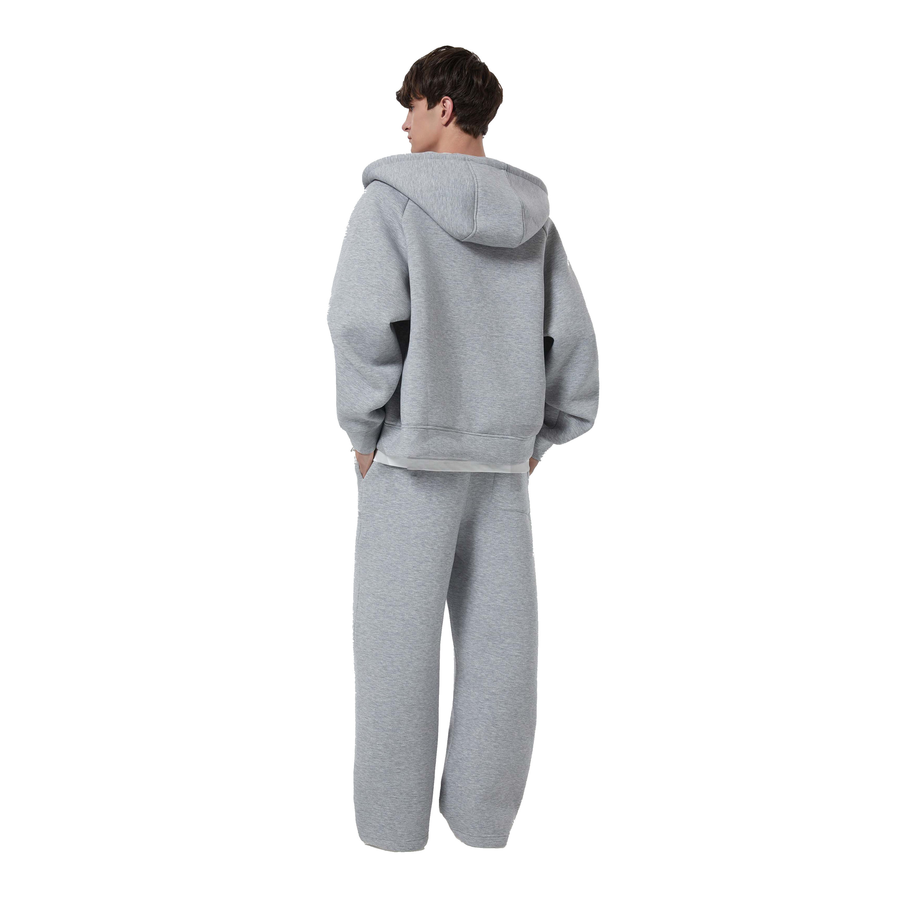 TRACKSUIT ZIPPER GRAY V1