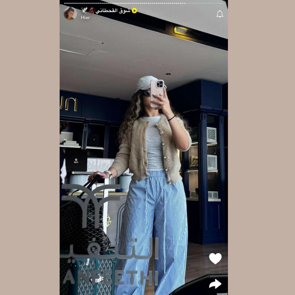 กางเกงลายทาง Yacht Club