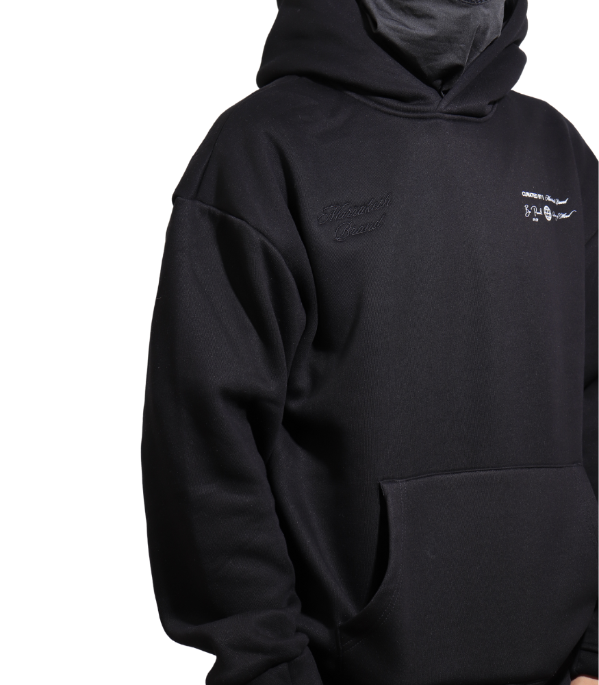 Saudi Club hoodie Black | Marrakesh Brand