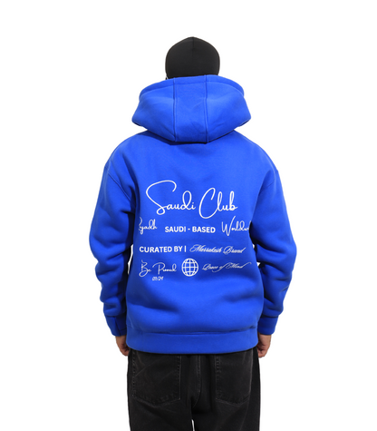 Saudi Club hoodie Blue | Marrakesh Brand