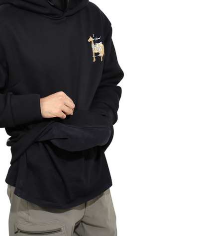 hoodie Horse Black | Marrakesh Brand