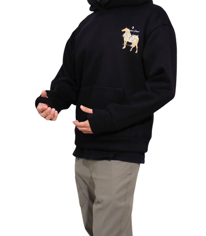 hoodie Horse Black | Marrakesh Brand