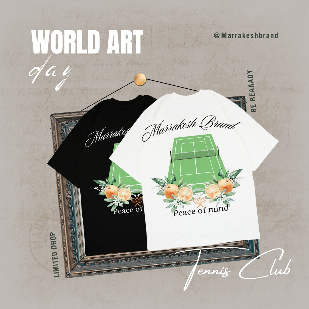 Tennis Club Tee  | Marrakesh Brand