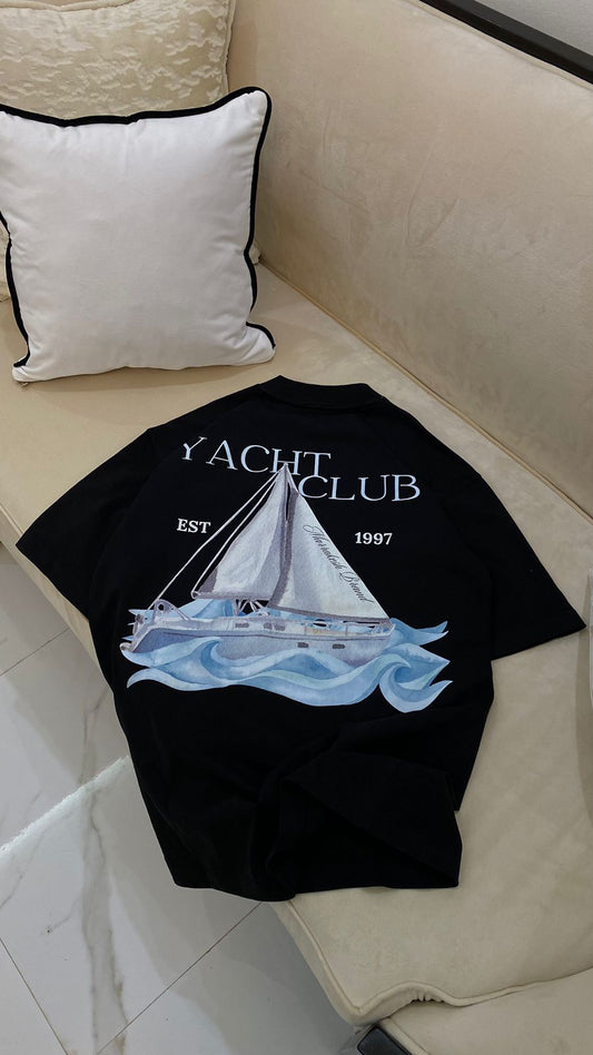 Yacht Club Oversized T-shirt - Marrakesh Brand™️