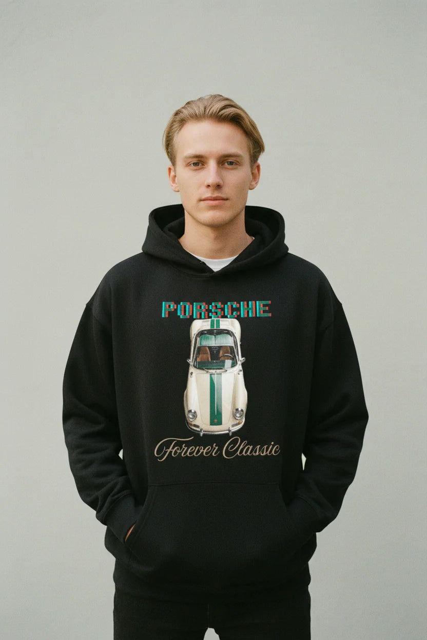 Porsche Classic Club Ninety Printed Hoodie